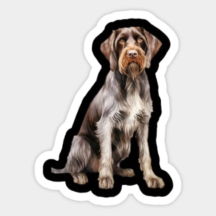 German Wirehaired Pointer Sticker